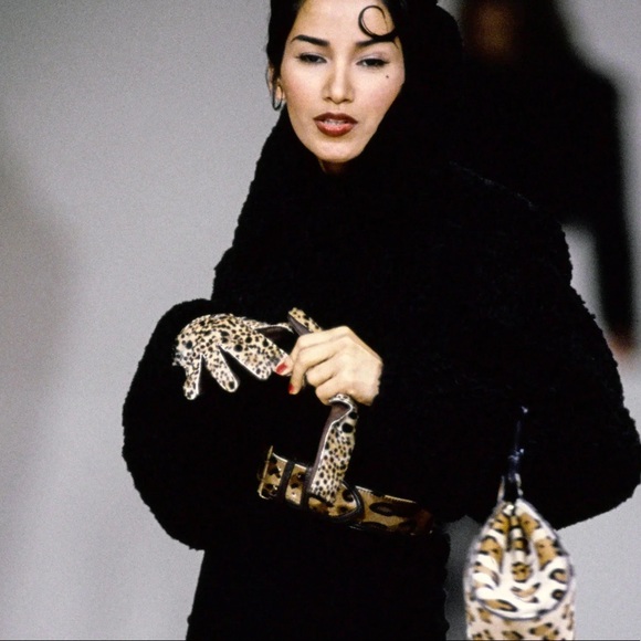 ALAIA belt revival 1991 leopard print corset style - Picture 9 of 9